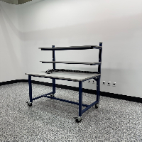 Formaspace 4' Laboratory Table With Shelves image 1